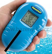 Měření vody Tester TrueCheck na měření chlóru, pH a alkality