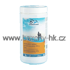 Bazénová chemie BST multifunkční maxi tablety 200g
